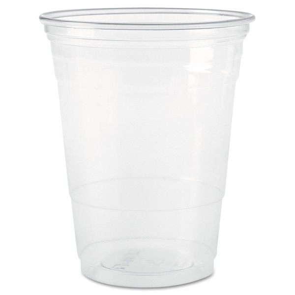 SOLO Cup Company TP10D Plastic Cold Cups, 10 Ounces, Clear, 1000 Per Carton, Count (Pack of 1)