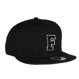 MFAZ Morefaz Ltd Youth Baseball Cap Children's Hat Baseball Cap Girls Boys Black Twill Snapback, F
