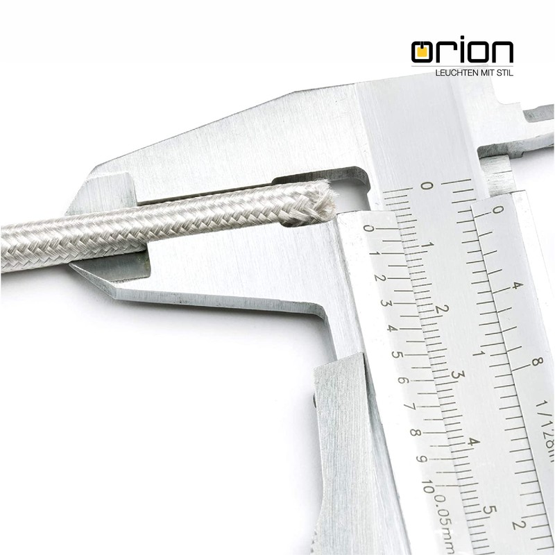 Textile Coated Plastic Cable, Fabric Power Cable, 3-Wire Cable, 3