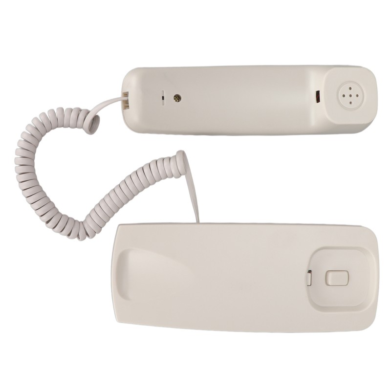 Wired Wall Phone Multifunctional Calendar LCD Display Caller ID Landline