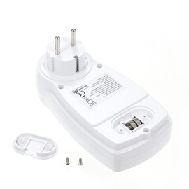 Digital Wattmet Power Meter Energy Meter Voltage Chart Power Measuring Socket Indoor Countdown Timer Socket Grounded