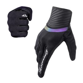 Motorcycle Gloves Men Women Motorcycle Gloves Summer Motocross Motorcycle Gloves Mr Eud Foam Protection Touchscreen Motorcycle Gloves (Black, XXL)