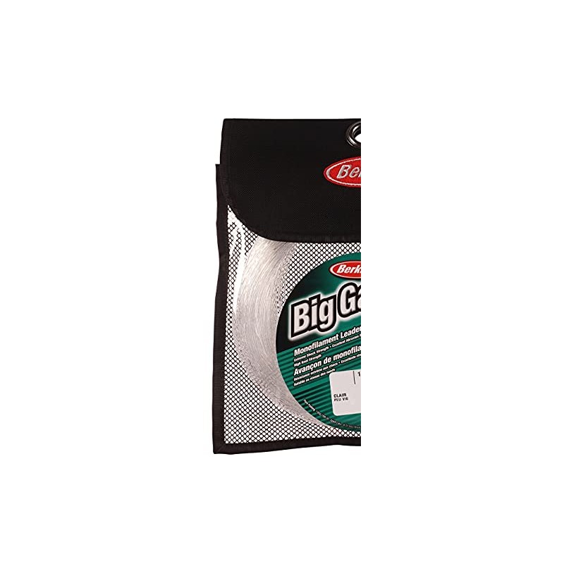 Berkley Unisex's Trilene Big Game Mono Leaders, Clear, 100 m