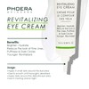 Phoera Revitalizing Eye Cream Brighten Hydrate Reduce The Fine Lines,