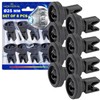 Pack of 8 Dishwasher Wheels Upper Basket Diameter 25 mm