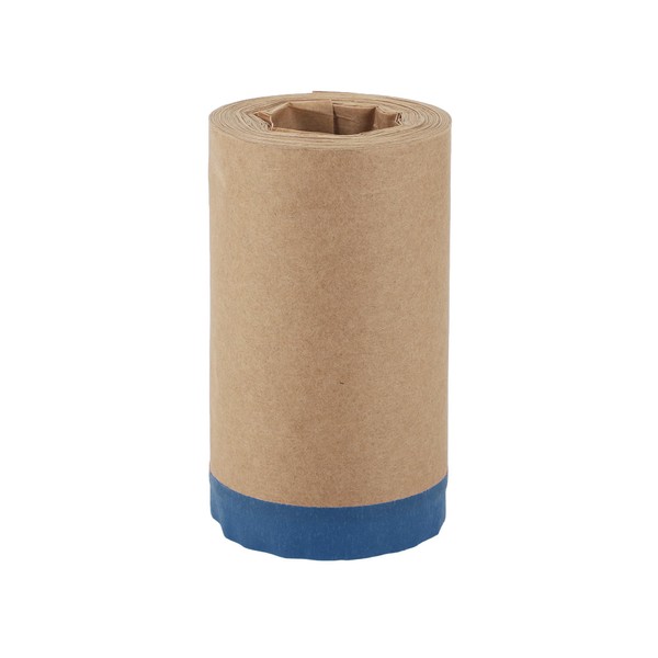 HOPESPANNER Pre-Taped Masking Paper Automotive Paint Masking Paper Kraft Paper
