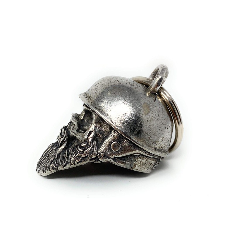 Casco Skull Biker Motocicleta Campana Accesorio o Llavero para la