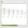 AME D’ESSENCE (50 PC) 8 Ounce Espresso Cups with Dome