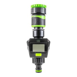 Digital Water Flow Meter with LCD Display, 2-50 L/min Range, Dual Sum Function, BSP Connection