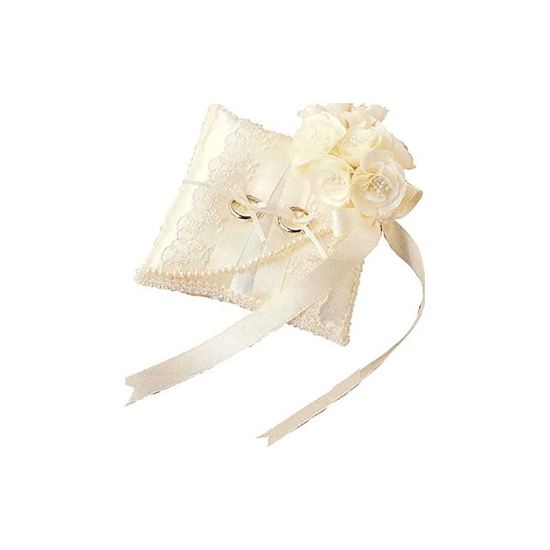 ハマナカ ウェディングキット Juno (ジュノー) モッコウバラのリングピロー H431-136