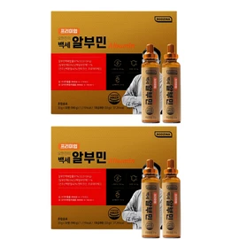 Rosina Oh Hanjin Albumin Gold Oh Hanjin Baekse Albumin Nutrition Effectiveness 30 bottles 30 pieces, 2 pieces / 오한진 알부민 골드 오한진 백세 알부민 영양제 효능 30병 30개입, 2개