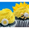 Edible Daisies and Bees Elegant White Wedding/Special Occasion Cake/Cupcake Decoration