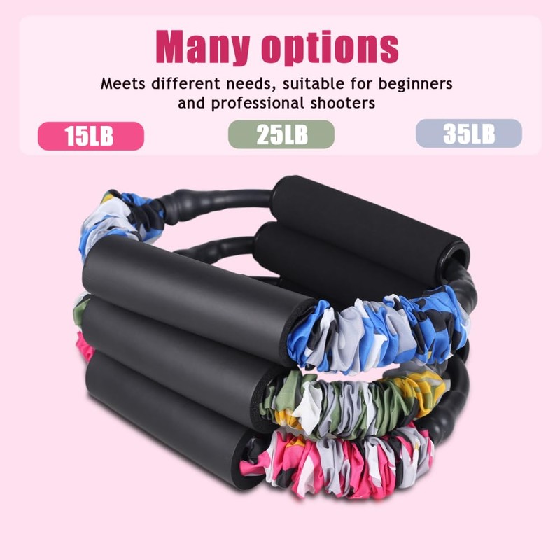 MiOYOOW Bow Trainer for Archery, Archery Band, Arm Strength Exercise