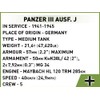 COBI Historical Collection WWII Panzer III Ausf. J. Tank