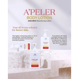 Beautéderm Beautederm A'PELER Body Lotion AHA/BHA Body Resurfacing Lotion 200ml