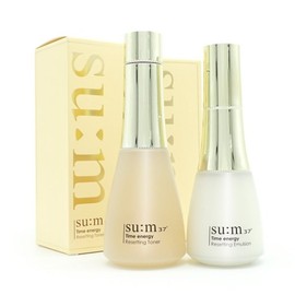 Soom37 숨37도 타임에너지 2종 단품(토너+에멀젼)_Y SU:M37° Time Energy 2 Types Single Item (Toner + Emulsion)_Y