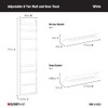 ClosetMaid Adjustable Organizer Rack with Baskets Wall or Over Door