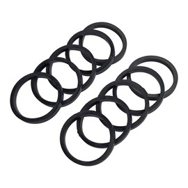 Sporzilla Rubber Rings for Spinlock Collars | 25 mm and 30 mm | Pack of 10 | Replacement for Rings Dumbbell and Barbells | Replacement Part | Durable