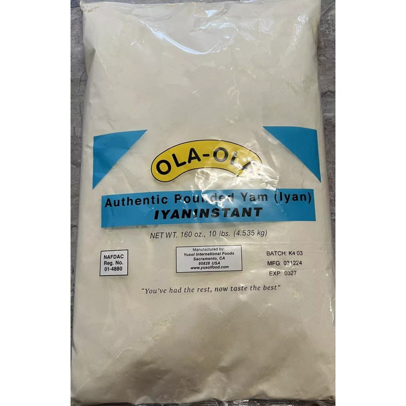 Ola Ola Pounded Yam(10lb)