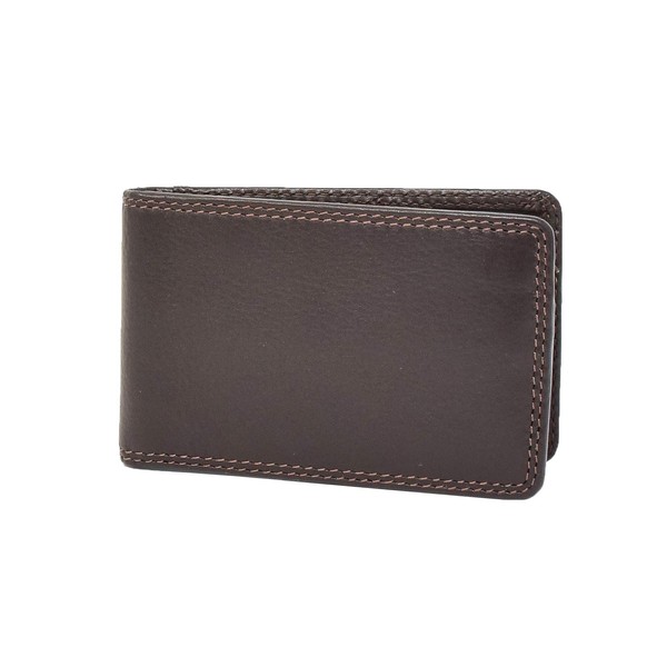 Soft Real Leather Credit Card Holder Oyster Bus Pass ID
