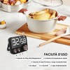 Timer Cucina Timer Digitale, Timer da Cucina Magnetico con Ampio