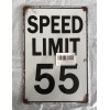 Speed Limit 55 Sign Road Street Sign Metal 55th Birthday