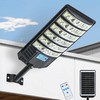 Solar Street Light with Motion Sensor, Solar Lights Outdoor Waterproof