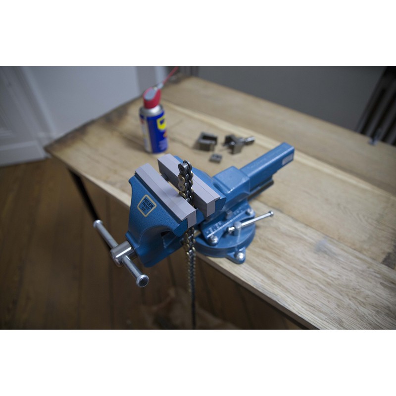 Heuer 107100 Vice Jaw/Jaw Protectors | Square, Planparallel, Built-in Magnets,