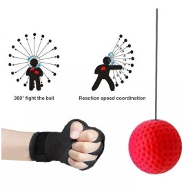 OEM Entrenamiento De Box Velocidad Reflejos Con Pelota 2 Niveles