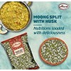 Aiva Moong Split With Husk (Green Mung Bean Split) -