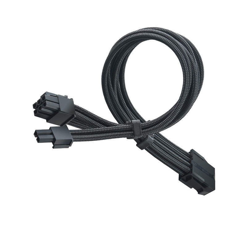 Silverstone SST-PP07E-PCIB - Cable Extensor ENFUNDADO 25 cm 8PINES A