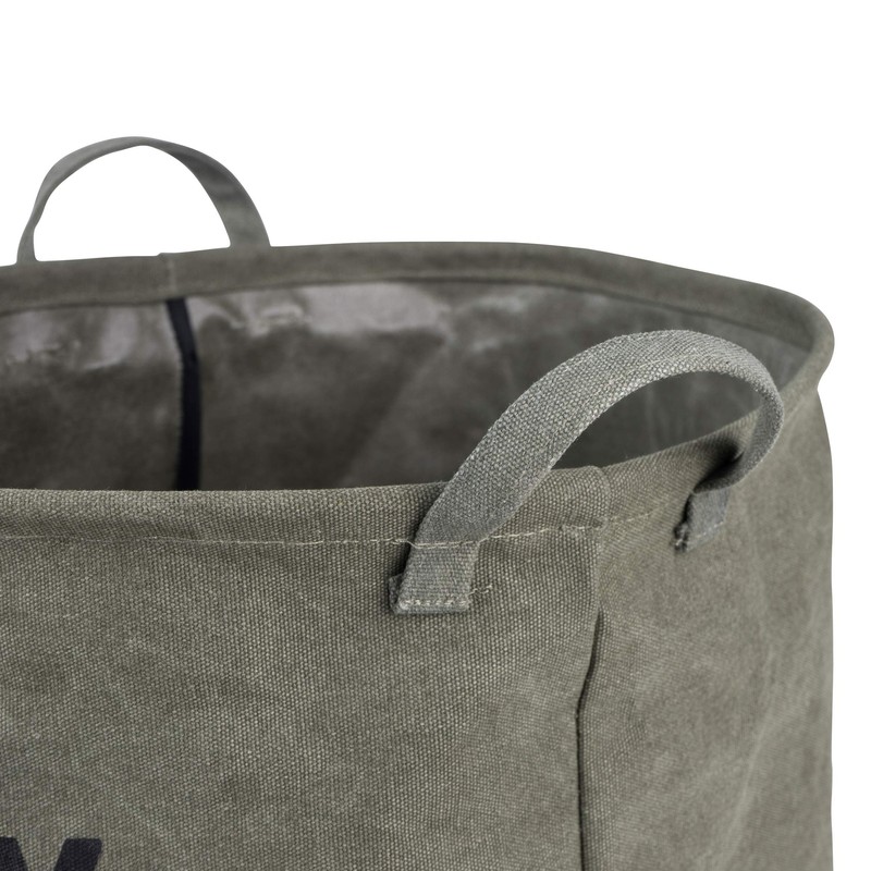 Danya B. LY952 Decorative Collapsible Portable Fabric Laundry Basket -