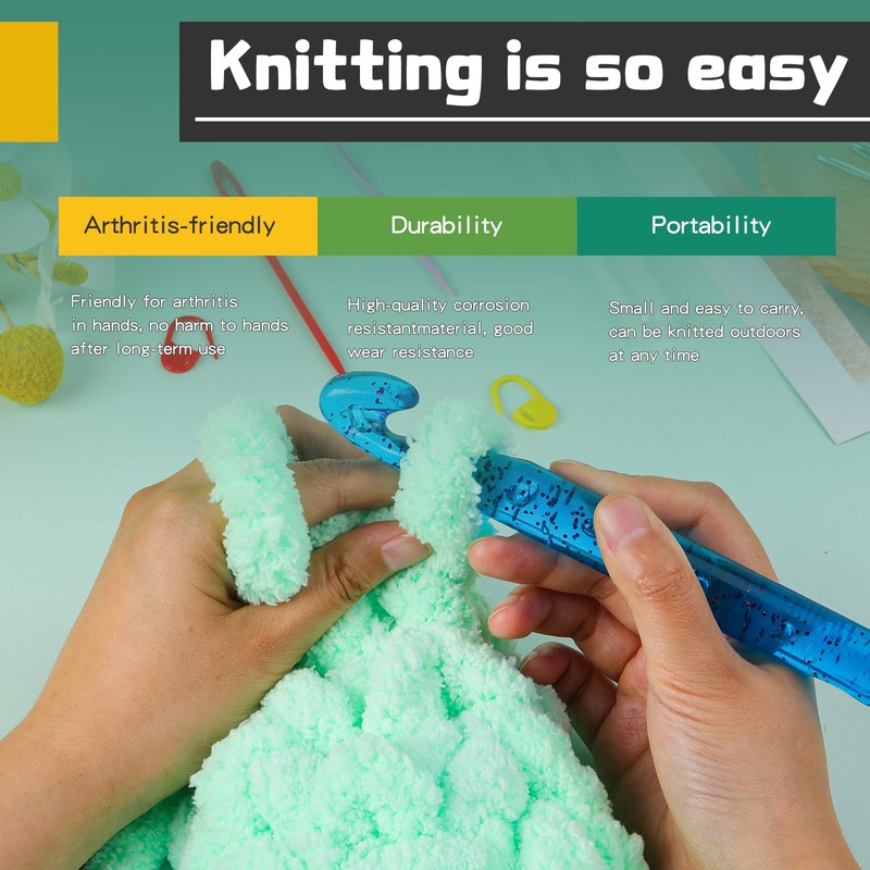 18mm Professional Huge Crochet Needles