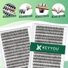 Lash Clusters 300pcs Individual Lashes 30D 0.07D Curl 14mm DIY