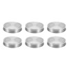 sourcing map 6 Pcs Regular Mouth Mason Jar Lids with
