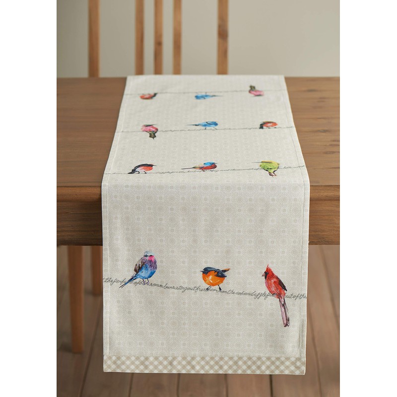 Maison d' Hermine Table Runner 100% Cotton 37cm x 230cm