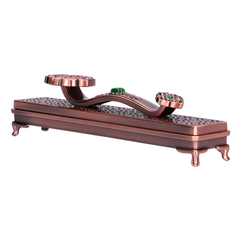 Metal Incense Holder Ruyi Antique Incense Stick Burner for Home