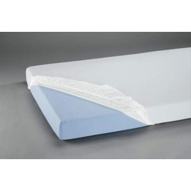 Suprima Fitted Sheet Jersey PU 100 x 200 cm, Allergy Sufferers Bed Linen and Mattress Covers