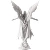Ascending Angel Statue Sculpture 11" Tall (White)