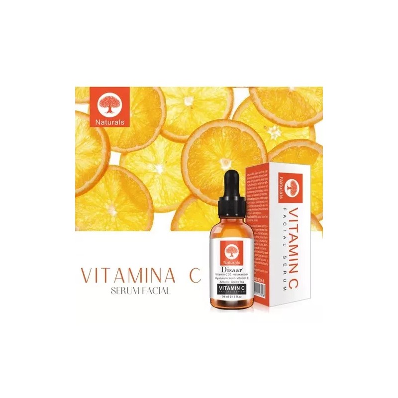 Mafab Combo Rodillo Facial, Serum Vitamina C Y Cepillo Facial