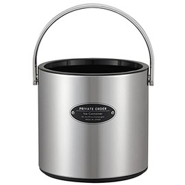Bestco MA-1911 Ice Bucket with Tongs, 1.6L Stainless Steel, Private Order