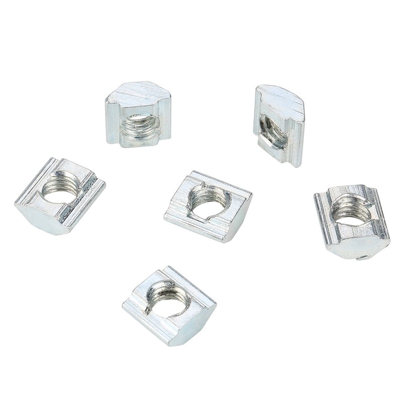 50pcs Carbon Steel Sliding T slot Nut for 20 Series