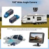 GOHHDL Wireless Reversing Camera with 4.3 Inch TN Screen, with