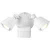 Savoy Lighting Assets 4-FLOOD-MS-A2-3000K-WH Outdoor Flood Light with Motion Sensor