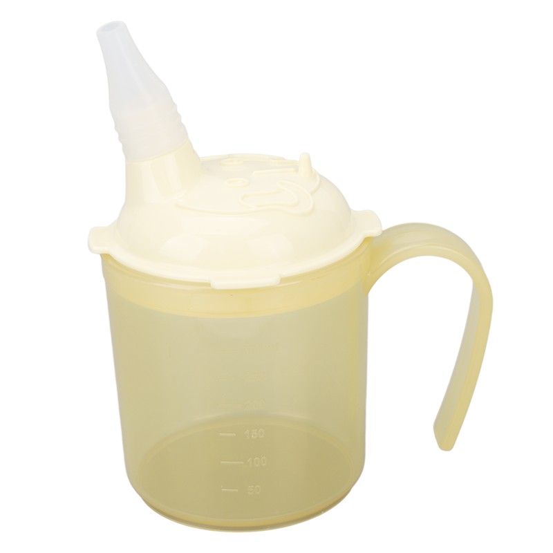 Convalescent Feeding Cup Good Sealing Feeding Drinking Cup for Disabled