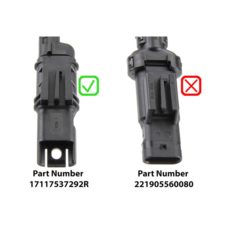 URO Parts 17117537292R EAC Sensor, Mounted on Radiator