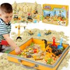 Billeeit Sand Construction Kit with Foldable 15 x 15 in