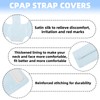 Silk CPAP Neck Pad for CPAP Headgear, Sky Blue CPAP