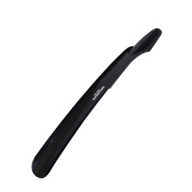 Rochester PGA Long Shoe Horn, Plastic Shoe Horn for Men and Women, Essential Shoe Accessories, 18.5" Shoe Horn, Black