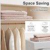 Garment Bag ¨C Large Hanging Dress Bag with Self-Compression Zipper,